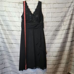 Jessica Howard Evenings Black Dress